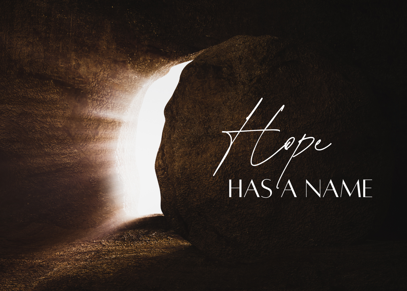 This is the featured image of the Hope Has a Name sermon series